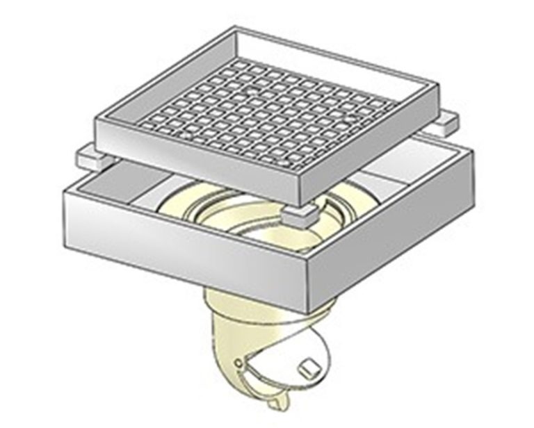 Phễu thoát sàn vuông hay tròn